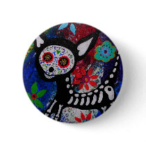 Chihuahua Dia De los Muertos by Prisarts