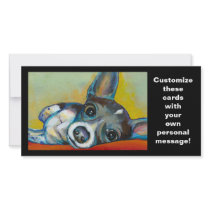 Chihuahua dog art - adorable fun portrait painting