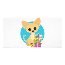 Chihuahua Hanukkah Photo Cards