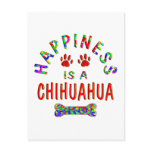 Chihuahua Happiness Post Cards