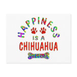 Chihuahua Happiness Postcard