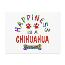 Chihuahua Happiness Postcard