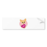 Chihuahua Heart Bumper Stickers