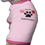 Chihuahua Hearts Paw Print Dog T-Shirt