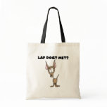 Chihuahua Lap Dog Tote Bag