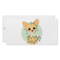 Chihuahua Lights Picture Card