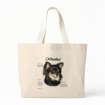 Chihuahua (long) History Design Canvas Bag