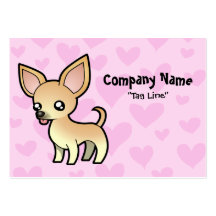 Chihuahua Love (smooth coat) Business Cards