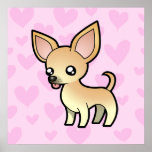 Chihuahua Love (smooth coat) Poster
