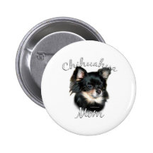 Chihuahua Mom 2 Pinback Buttons