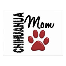 Chihuahua Mom 2 Postcards
