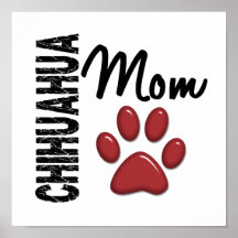 Chihuahua Mom 2 Print