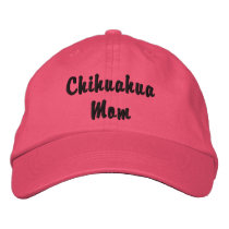 Chihuahua Mom Embroidered Hats