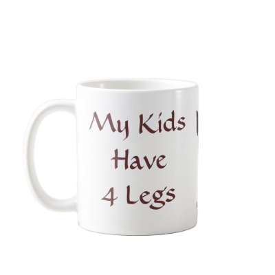 Chihuahua My Kids Have 4 Legs Mug by normagolden