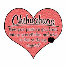 Chihuahua Paw Prints Dog Humour Photo Cut Out