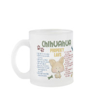 Chihuahua Property Laws 4 Mugs