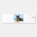 Chihuahua puppy 9W079D-027 Bumper Sticker