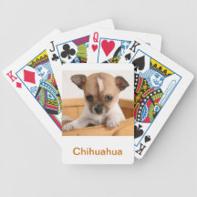 Chihuahua Puppy Dog Playing Cards