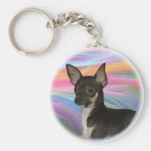 Chihuahua Puppy Keychain