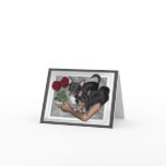 Chihuahua Roses Love Card