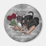 Chihuahua Roses Magnet
