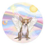 Chihuahua Round Stickers