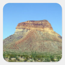 Chihuahuan Desert scene 06 Square Sticker