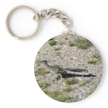 Chihuahuan Desert scene 09 road runner Key Chain