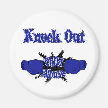Child Abuse Refrigerator Magnet