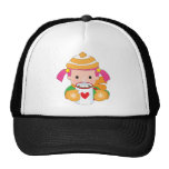 Child and Hot Chocolate Trucker Hat