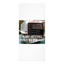 CHILD CARE 2 CUSTOMIZED RACK CARD