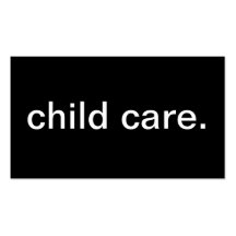 Child Care Business Cards