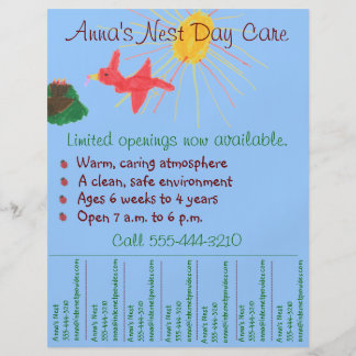 daycare flyers