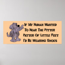 Child-Free Puppy Dog Posters