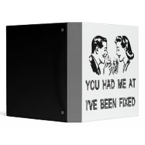 Child-Free Turn On 3 Ring Binder
