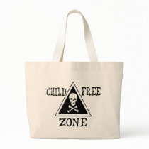 Child-Free Zone Tote Bag