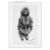 Child In Fur Nome Alaska 1920 Card