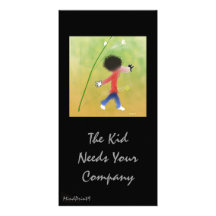 Child in Nature Photo Card
