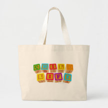 Child Life Blocks totebag