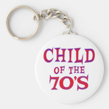Child of 70s key chain