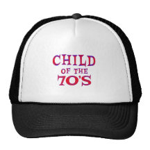 Child of 70s trucker hat