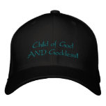 Child of God AND Goddess Embroidered Baseball Caps
