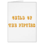 Child Of the Fifties Greeting Card