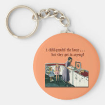 Child-proof House Keychain
