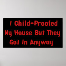 Child-Proofing Failure Print