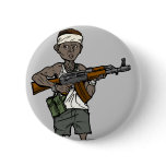 Child Soldier Pinback Buttons