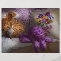 Child - Toy - Octopus in my closet Custom Flyer