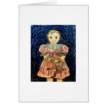 Child with Rabbit Cards