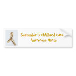 Childhood Cancer Awareness bumper stickers