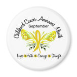 Childhood Cancer Awareness Month Butterfly 3.2